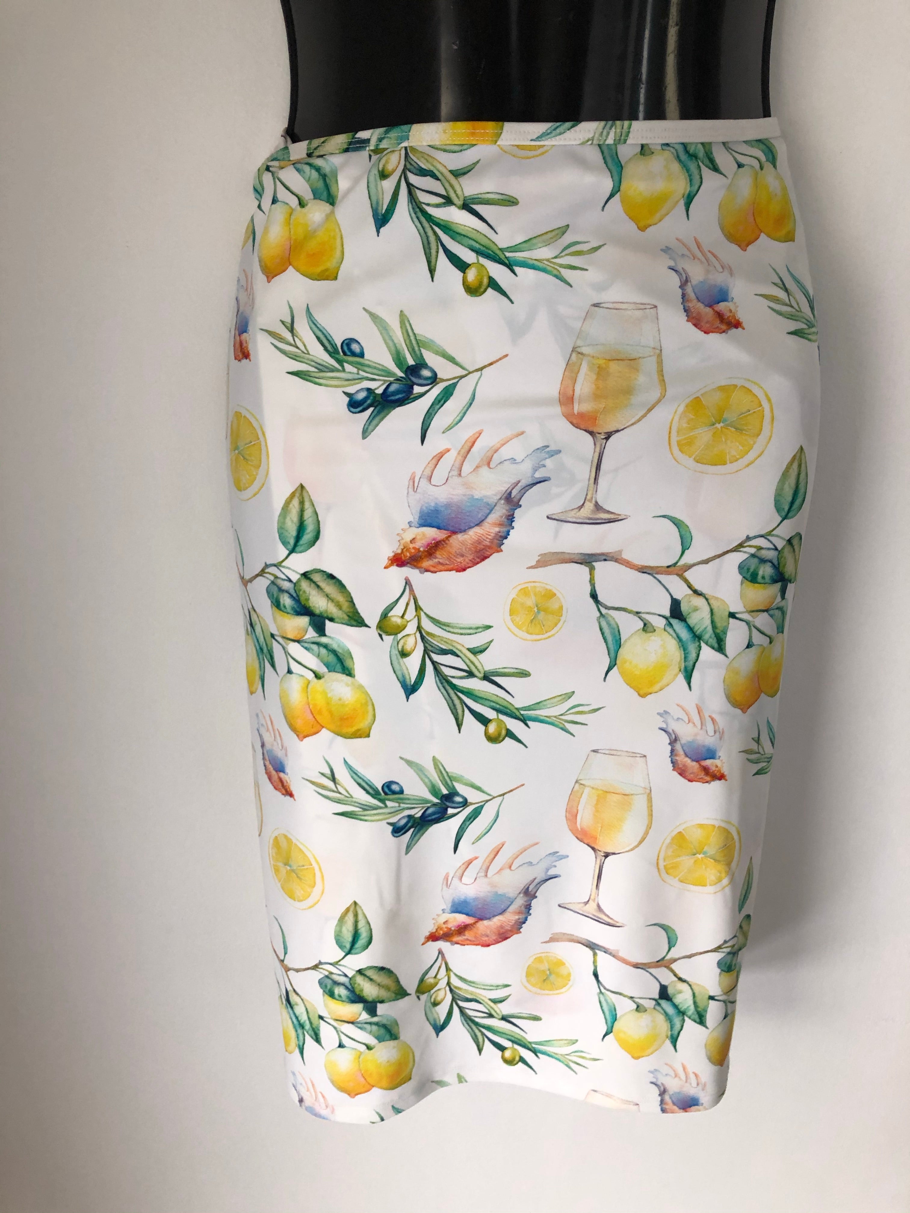 PLIVATI ‘Pareo’ Swim Sarong/Cape - Adriatic