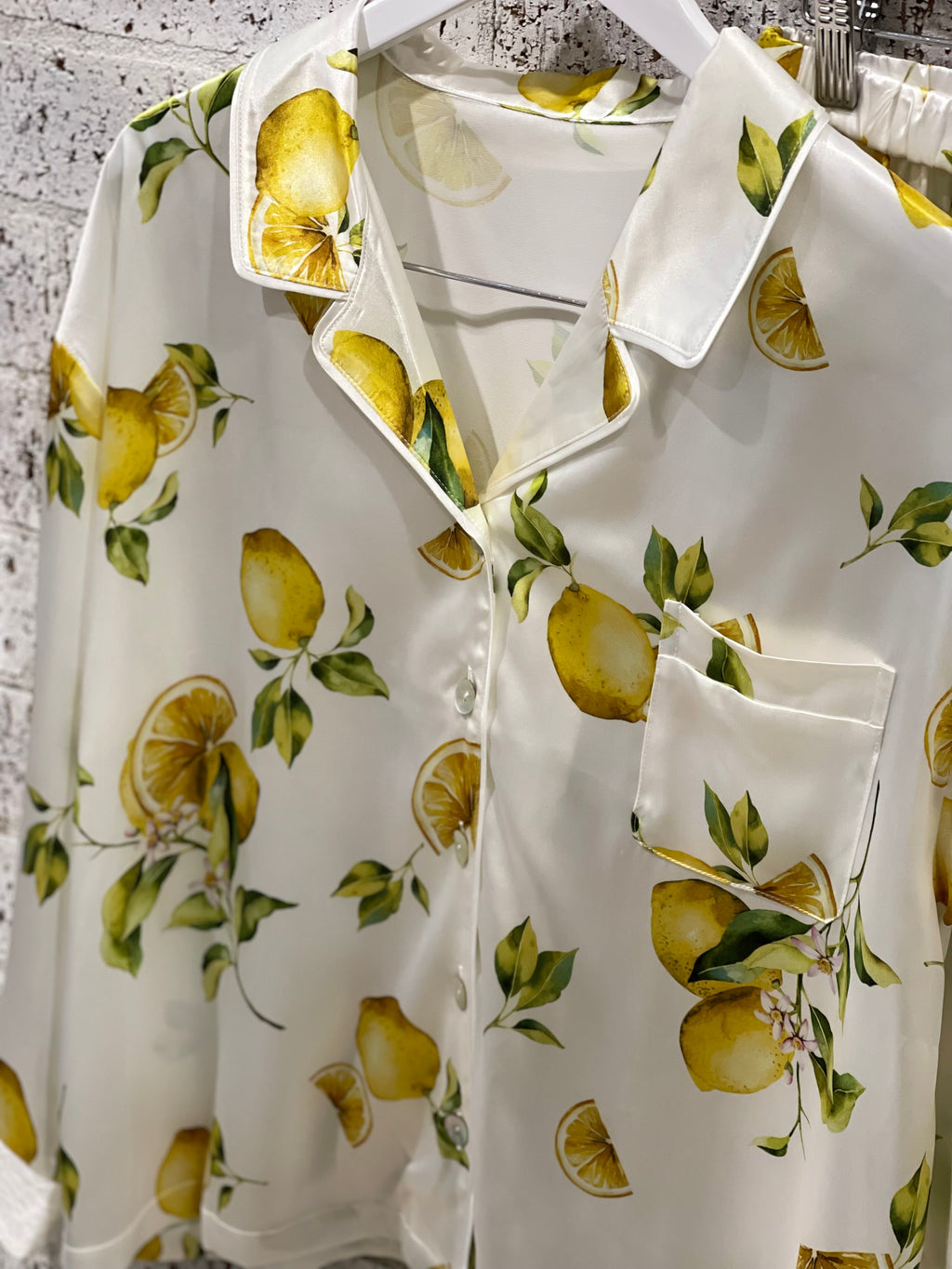LEMONS Long Sleeve Button Shirt