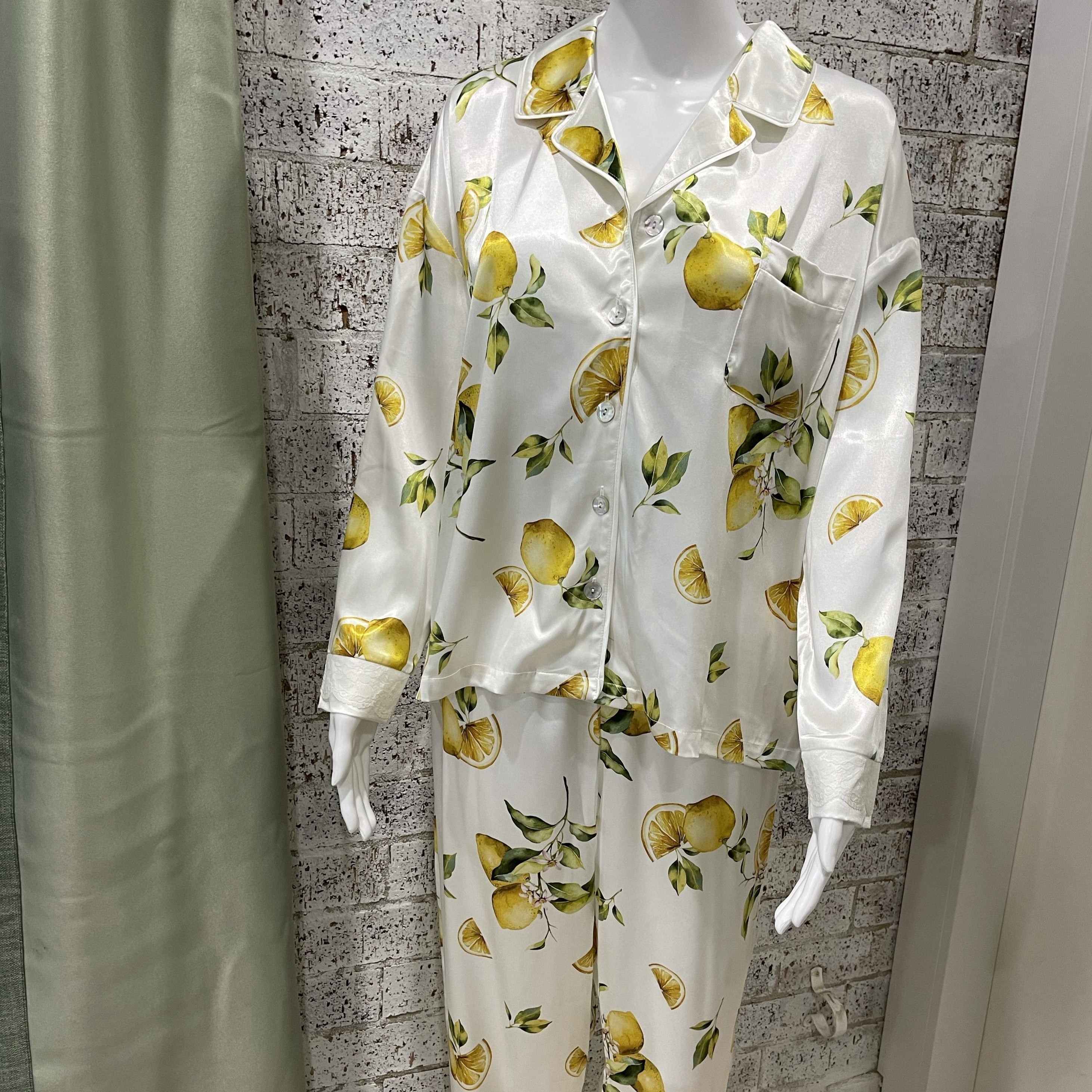 LEMONS Long Sleeve Button Shirt