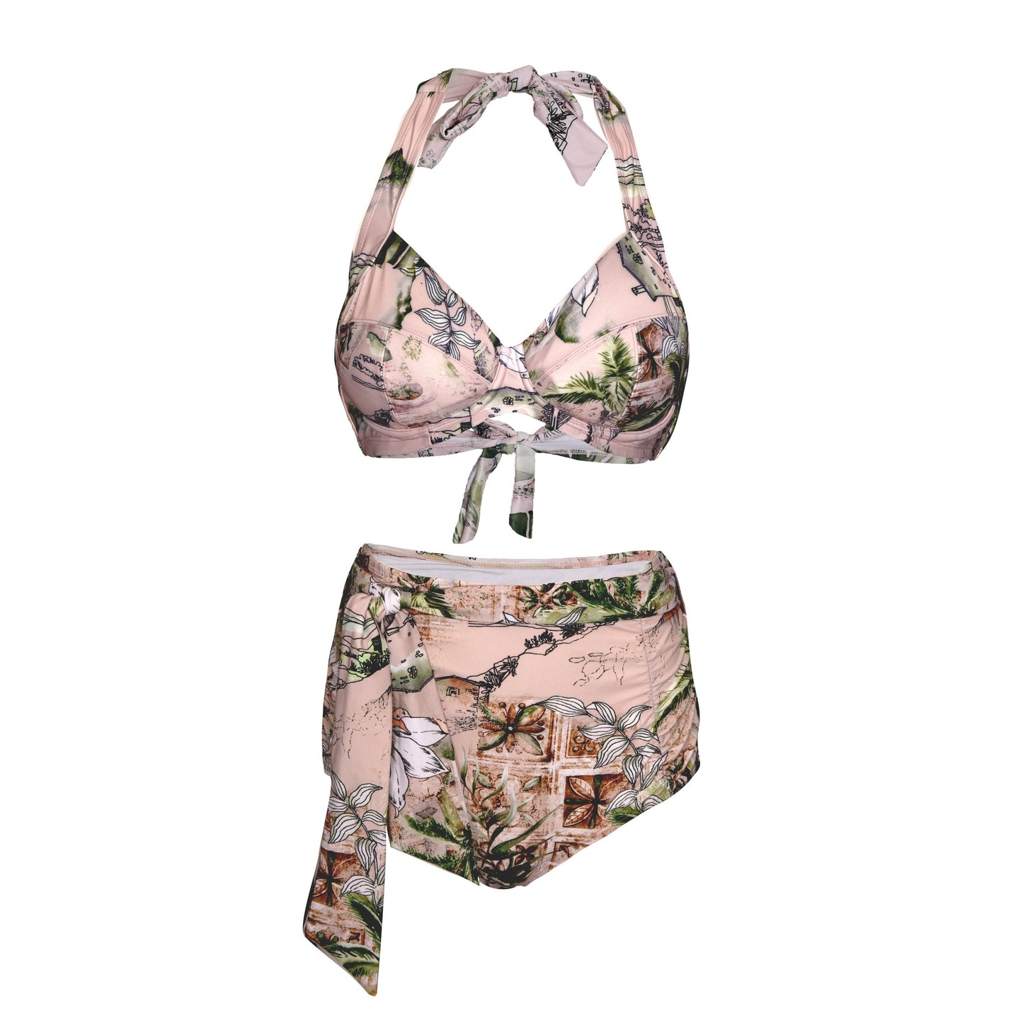 MARIJA 'Selo’ Underwire Halter Bikini Top