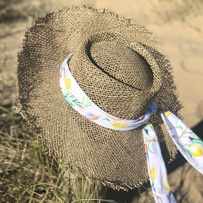 Ladies Sea-Grass Sun Hat PRE ORDER - PLIVATI Swimwear Accessories