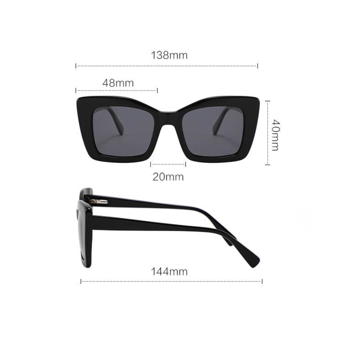 TIHANA Sunglasses BOLD BLACK