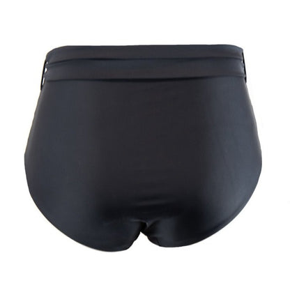 LUCIA High Waist 'Black' Bikini Bottoms with Removable Tie