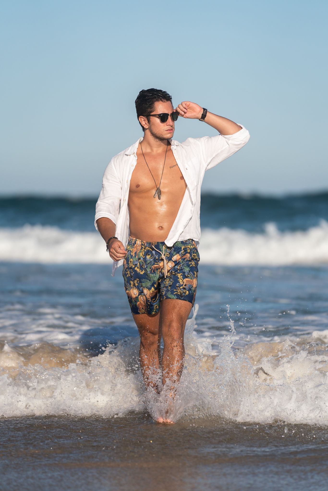 Kralj Mens Euro Style Swim Beach Shorts by Plivati Swimwear