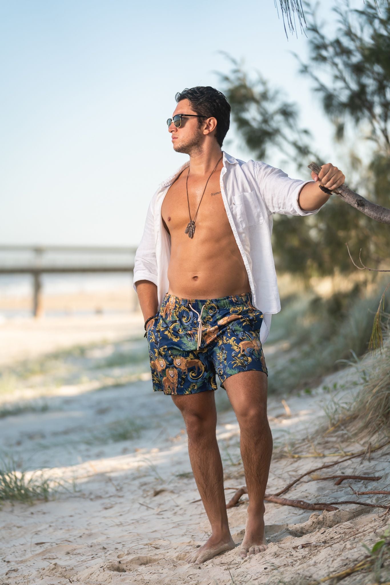 Kralj Mens Euro Style Swim Beach Shorts by Plivati Swimwear